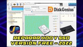 Como Reparar Discos Duros y SSD con DISKGENIUS💪LA VERSIÓN GRATIS SIN LIMITACIONES NUEVA VERSIÓN [upl. by Nilorac]