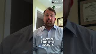 VAAccredited Attorney Jon Greene explains what a ServiceConnected Disability is [upl. by Aymer]