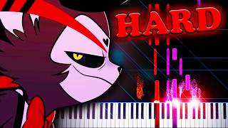 Loser Baby from Hazbin Hotel  Piano Tutorial [upl. by Eido]