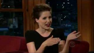 Sophia Bush  Craig Ferguson May 2010 [upl. by Eilliw]