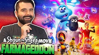 SHAUN THE SHEEP MOVIE FARMAGEDDON Movie Reaction First Time Watching [upl. by Misab]