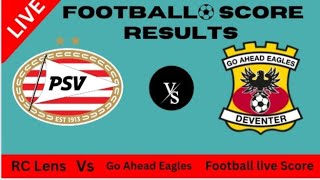 PSV Eindhoven vs Go Ahead Eagles live voetbaldoelen resultaten  Voetbal vandaag 2024 [upl. by Lerim]