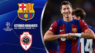 Barcelona vs Antwerp Extended Highlights  UCL Groups Stage MD 1  CBS Sports Golazo [upl. by Lissi]