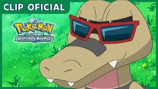 ¡Krokorok ha perdido sus gafas de sol  Pokémon Negro y Blanco Destinos rivales  Clip oficial [upl. by Lesko219]