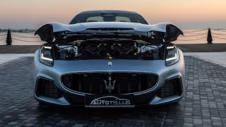 2024 MASERATI GRANTURISMO TROFEO ”75TH ANNIVERSARY EDITION”  IN FULL DETAIL  550HP WITH F1 TECH [upl. by Atekin]