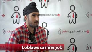 Loblaws Cashier Job [upl. by Dnama]