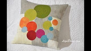 Patchwork Projekt OLFA  Tutorial LizaDecorcom [upl. by Ibbison]