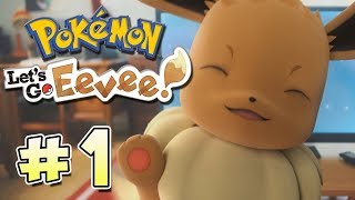 Pokémon Lets Go Eevee  Parte 1  Eevee nuestro fiel compañero  Chequio [upl. by Hachman]