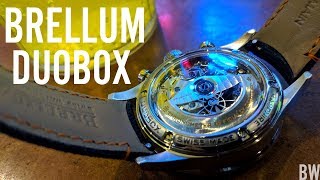 Brellum Duobox Pandial Marina Chronograph Review [upl. by Gessner682]