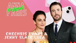 Chris Evans and Jenny Slate  Anna Faris Friends [upl. by Nauqat]