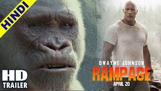 Rampage  Trailer Hindi Dubbed 2018 [upl. by Eisso]