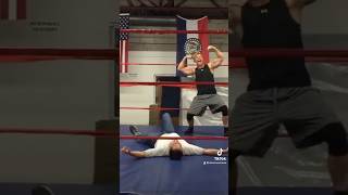 Slammer at LPW using a gut wrench power bomb fun slammer wrestling video prowrestling wwe [upl. by Haizek]