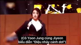 CÔ BAE YOON JUNG CHỌN JIYEON LÀ IDOL CÓ DÁNG NHẢY ĐẸP NHẤT [upl. by Arimas]