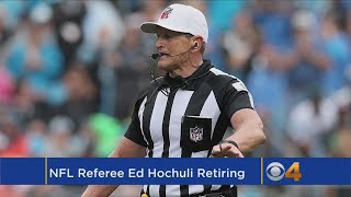 Veteran NFL Referee Ed Hochuli Is Retiring [upl. by Weatherley934]