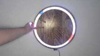 NeoPixel RGB LED Clock Version 2 [upl. by Airednaxela36]