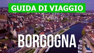 Viaggio in Borgogna  Città di Digione Auxerre Autun Tournus  Video 4k  Francia cosa vedere [upl. by Naval809]