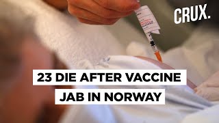 Vaccine Side Effect Norway Sounds Alarm As 23 Elderly Patients Die After Receiving Pfizer Vaccine [upl. by Rasecoiluj786]