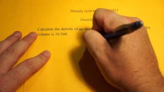 Learn how to calculate density given mass and volume 13  6th grade TEKS 6B [upl. by Elades655]