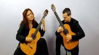 DuoKitharsis Hora Staccato  Grigoraş Dinicu 18891949 guitar guitarduo romanian music hora [upl. by Gilliam]