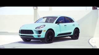 One Of A Kind Matte TIFFANY BLUE Porsche Macan S  SD WRAP [upl. by Nacul]