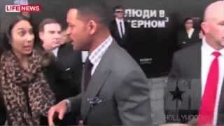 Lets Do This 52312 Will Smith Slaps Smoochy Reporter [upl. by Magner]