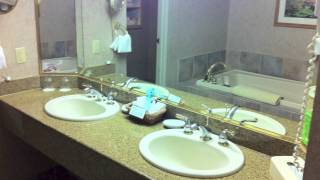 Harrahs Laughlin Casino  Central Tower Suite  Hotel Room Tour [upl. by Nerot]