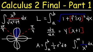 Calculus 2 Final Exam Review [upl. by Auberta692]