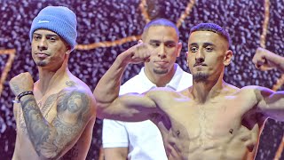 WHO WINS AnEsonGib vs Austin McBroom 2 • FULL WEIGH IN amp FACE OFF • Kingpyn Boxing [upl. by Chere431]