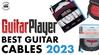 What Are The Best Guitar Cables of 2023 [upl. by Ludlow]