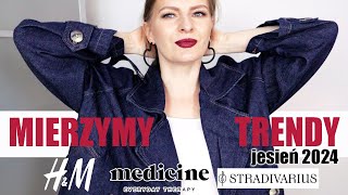 MIERZYMY TRENDY JESIEŃ 2024 HampM Medicine Stradivarius [upl. by Arabelle679]