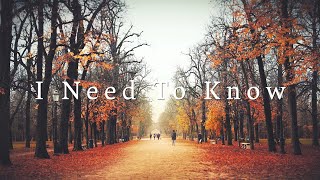 Ledisi  I Need To Know Official Lyric Video [upl. by Nisen]