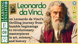 Improve your English ⭐  Very Interesting Story  Level 3  Leonardo da Vinci  WooEnglish [upl. by Ardna33]