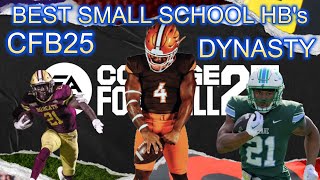 CFB 25  Best Small School HBs for Dynasty [upl. by Imij]