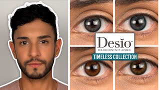 Desio Contact Lenses  Timeless Collection Review [upl. by Harle860]