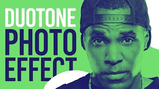 Duotone Photo Effect Photoshop Tutorial  FREE PS Action [upl. by Vida]