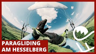 Faszination Paragliding Gleitschirmfliegen am Hesselberg  FrankenSein [upl. by Sumedocin]