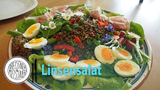 Linsensalat  kreativ angerichtet [upl. by Orvas291]