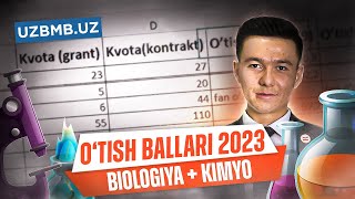 Tibbiyot yonalishlari uchun otish ballari  uzbmbuz 2023 [upl. by Fawne]