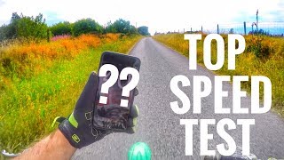 110cc Pit Bike Top Speed Test Mph [upl. by Nawor768]