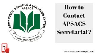 APSACS Secretariat Address Phone Number Email ID Website [upl. by Groos]