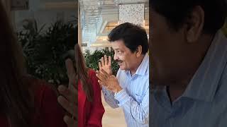 One with the legendary RealUditNarayan traveldiaries bhagyashree music mainepyarkiya [upl. by Obla]