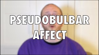 Pseudobulbar Affect PBA  Multiple Sclerosis Vlog [upl. by Marianne]