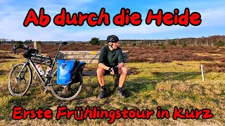 Ab durch die Heide  März 2024  Erste Frühlingstour in Kurz [upl. by Acinorej682]