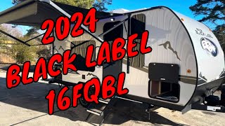 NEW 2024 CHEROKEE WOLF PUP 16FQBL BLACK LABEL TRAVEL TRAILER FOREST RIVER OFF ROAD TRAVEL TRAILER [upl. by Porche699]