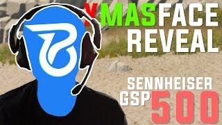 FACE REVEAL  QampA  Early 200k Christmas Special Sennheiser GSP 500 Unboxing amp Review [upl. by Ecilahc]