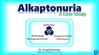 9 Alkaptonuria A case study  Amino acid metabolism  Biochemistry  NJOY Biochemistry [upl. by Russon692]