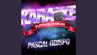 Personne — Karaoké Avec Chant Témoin — Rendu Célèbre Par Pascal Obispo [upl. by Notsob772]