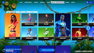 SKLEP FORTNITE 8062023 SUPERBOHATERKI SKRYTY FENNIX [upl. by Riatsala]