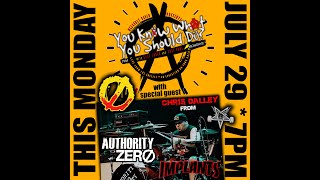 Episode 26  Chris Dalley from Authority Zero  Implants [upl. by Ennayt637]