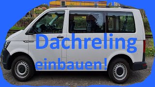 VW T6 Dachreling nachrüsten  Deutsch [upl. by Jareb909]